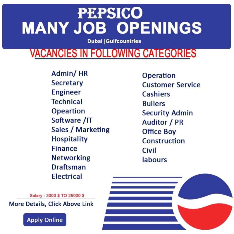 pepsico jobs