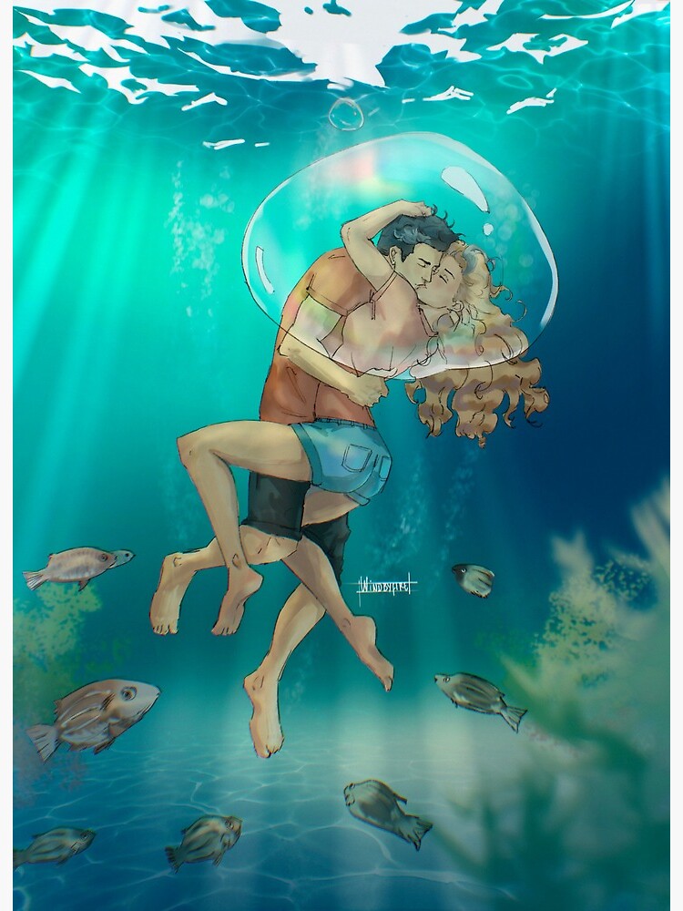 percy jackson underwater kiss