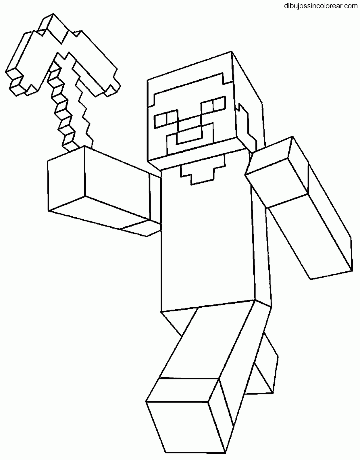 personajes de minecraft para dibujar