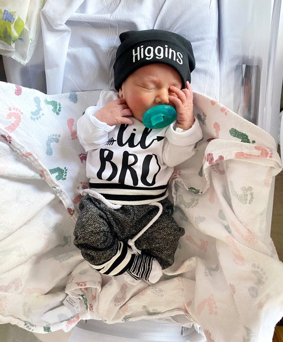 personalized baby boy coming home outfit