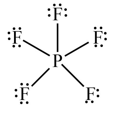 pf5 lewis structure