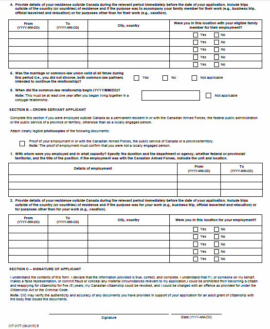 physical presence calculator cic