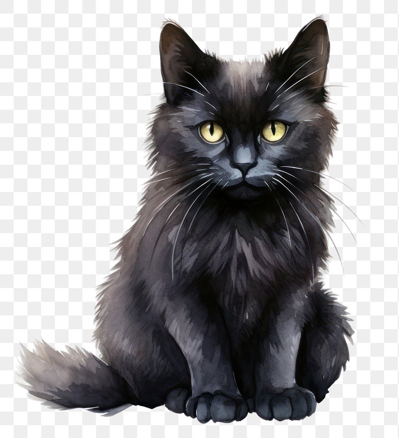 pic of a black cat