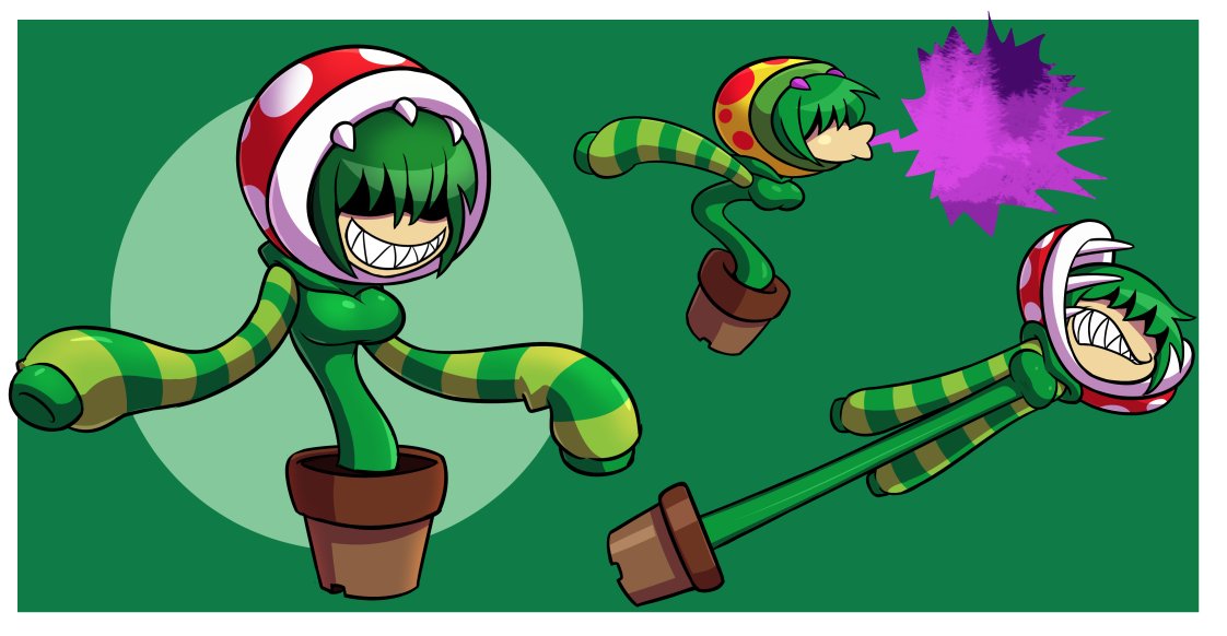 piranha plant gal