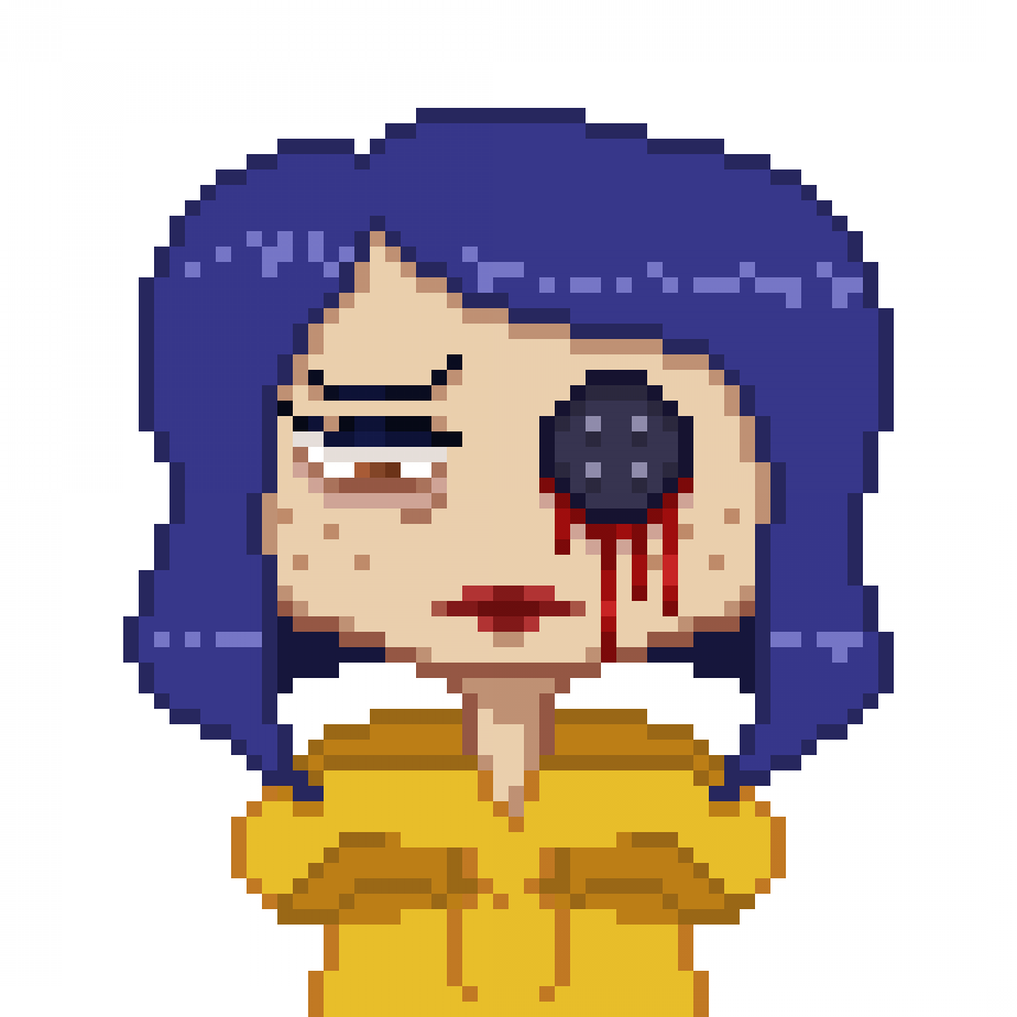 pixel art coraline