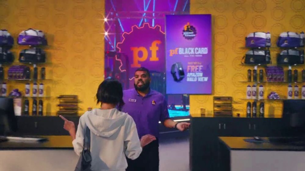 planet fitness glow commercial