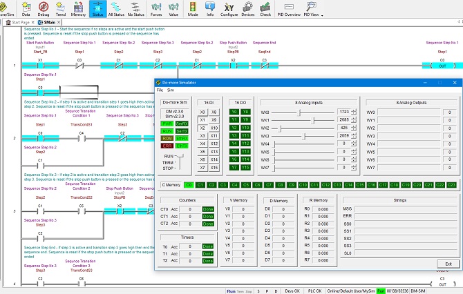 plc ladder diagram online