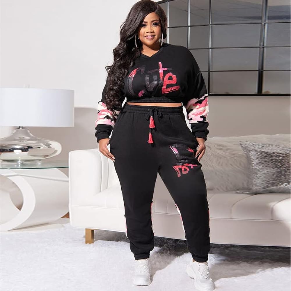 plus size tracksuits