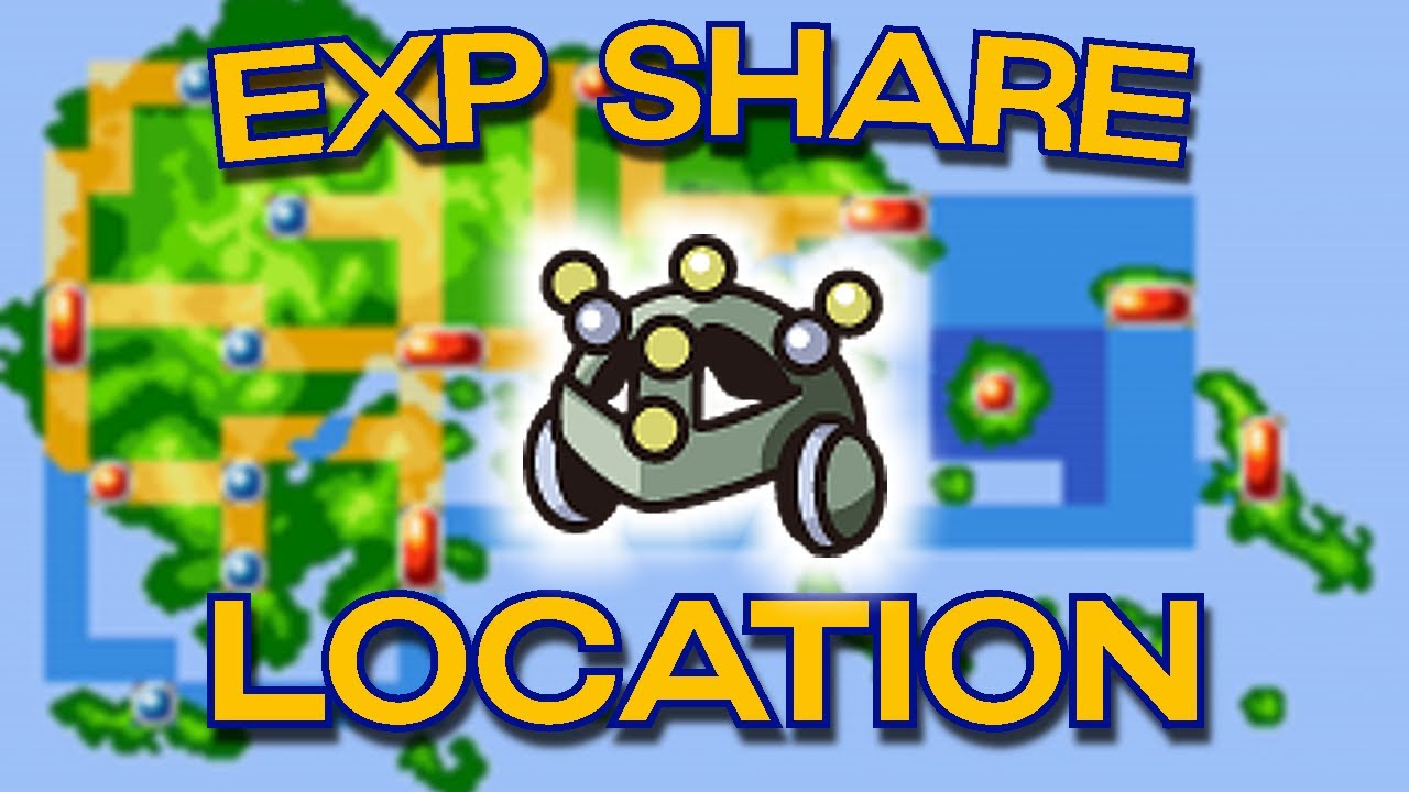 pokemon emerald how to get exp share