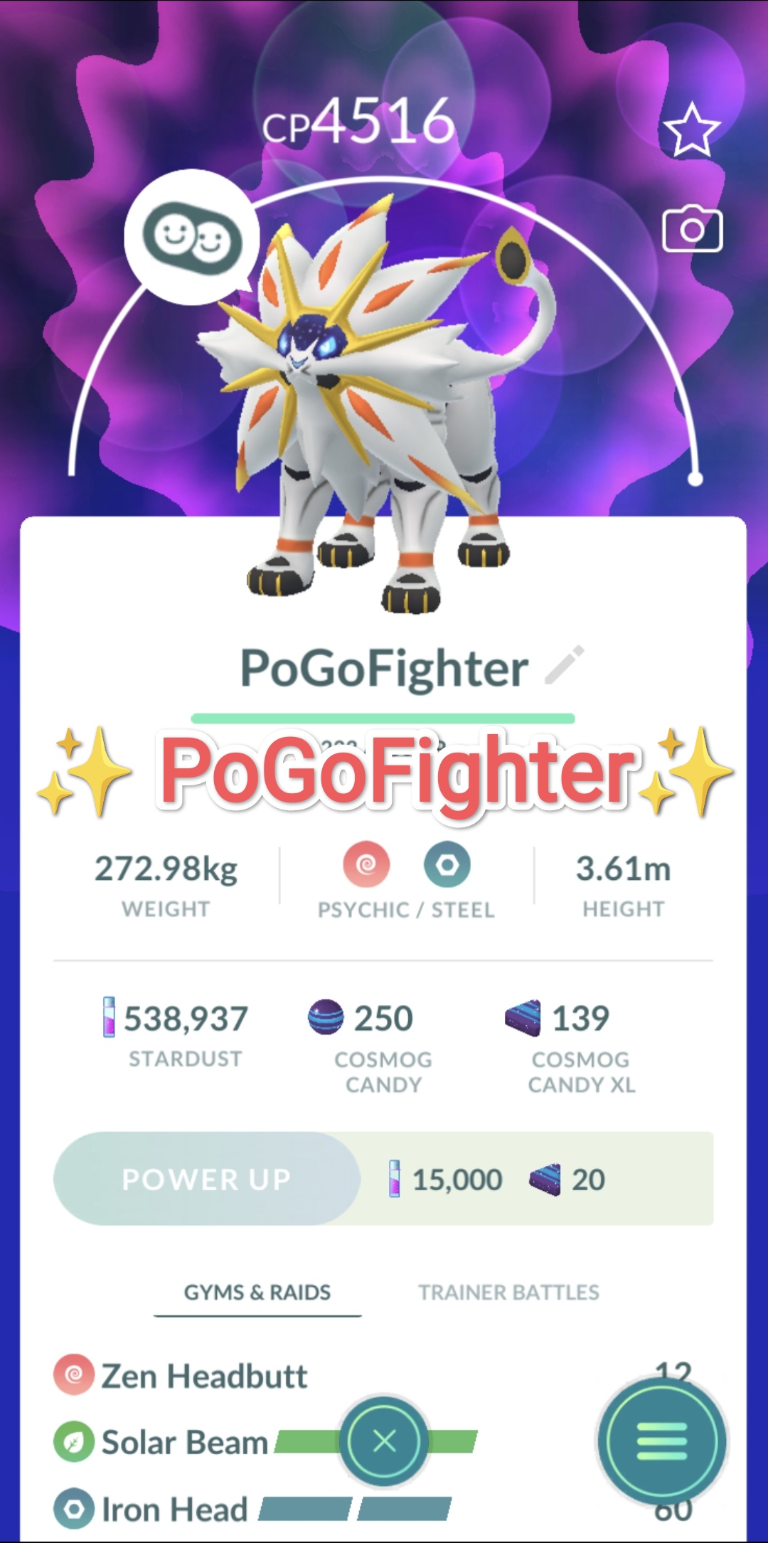 pokemon go max cp