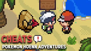 pokemon hoenn adventures cheats