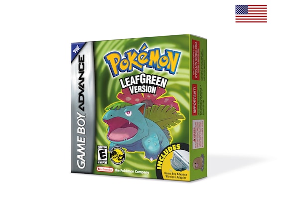 pokemon leaf green gameboy advance