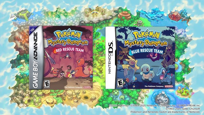 pokemon mystery dungeon red rescue team ds