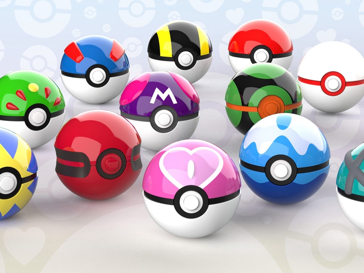 pokemon pokeball types