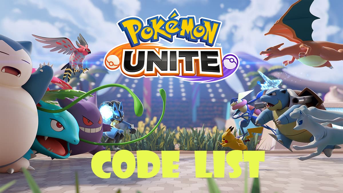 pokemon unite gift code