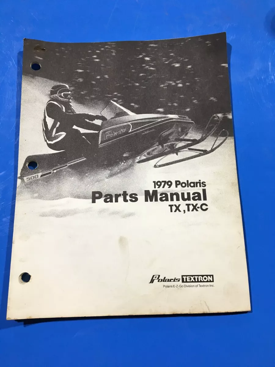 polaris parts book