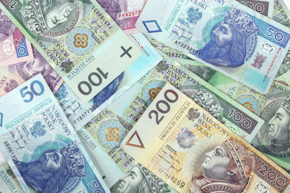 polish money to pounds