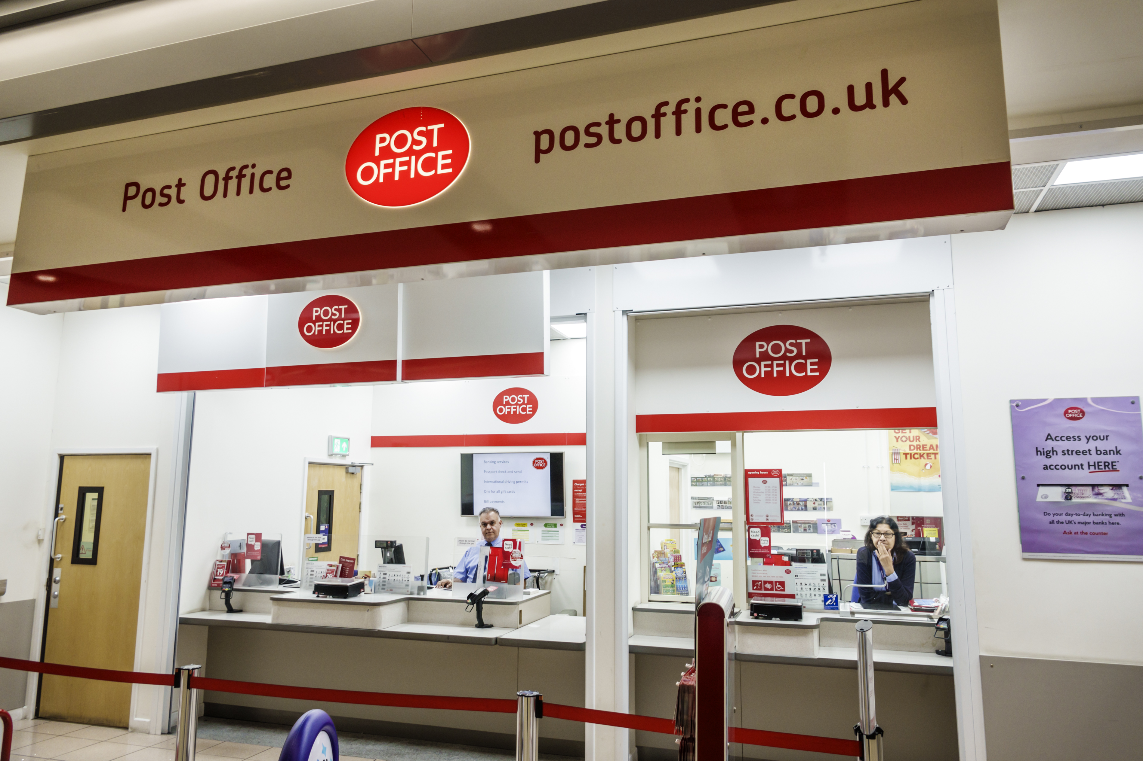 post office opened today