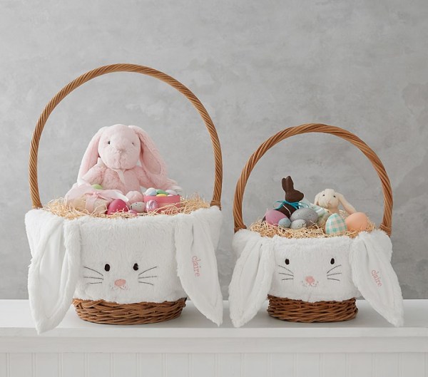 pottery barn easter basket