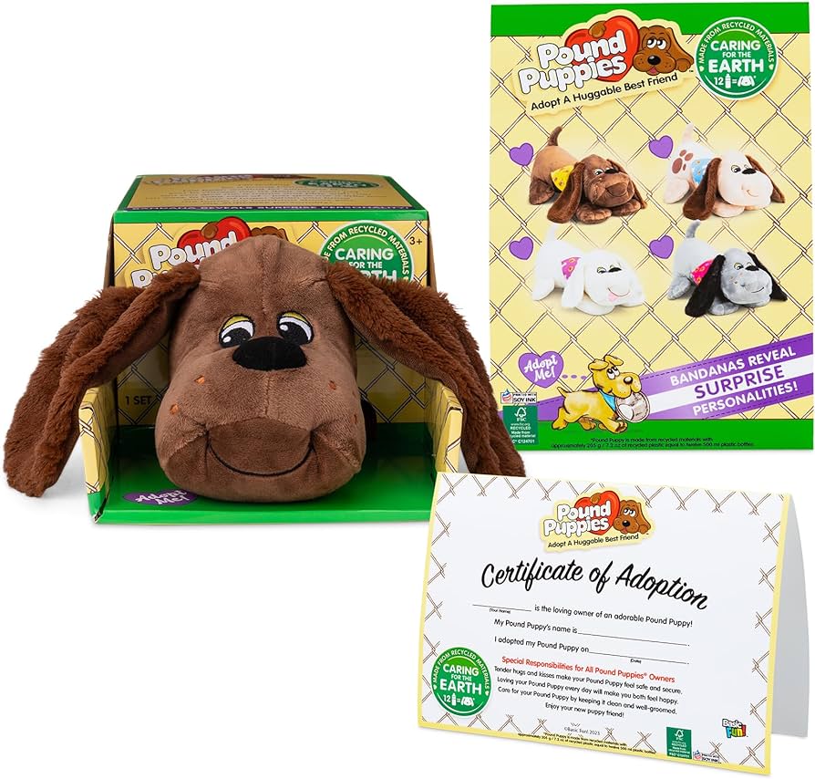 pound puppies stuffed animals