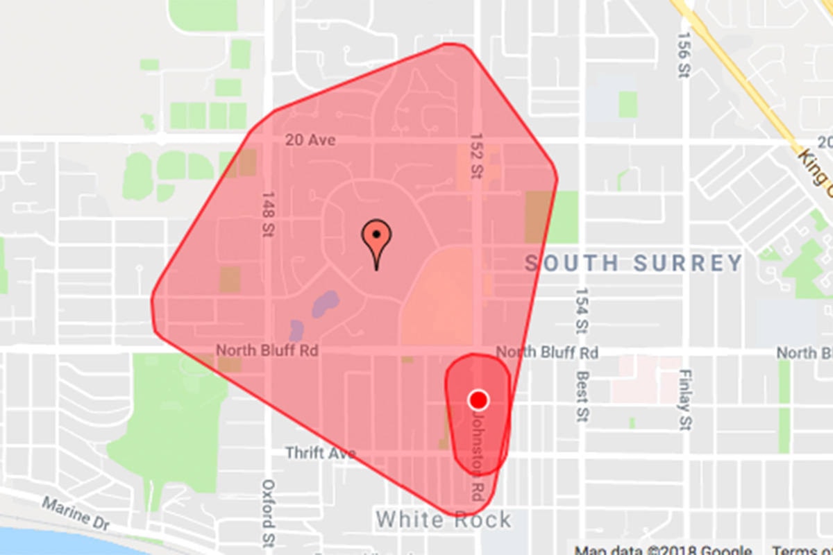 power outage surrey bc