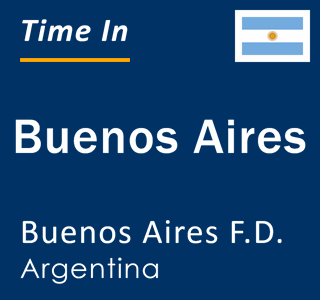 present time in buenos aires