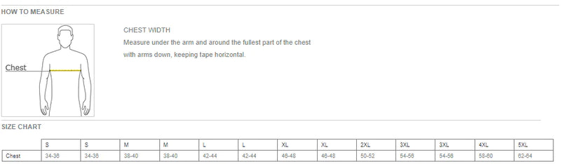 primo hoagie size chart