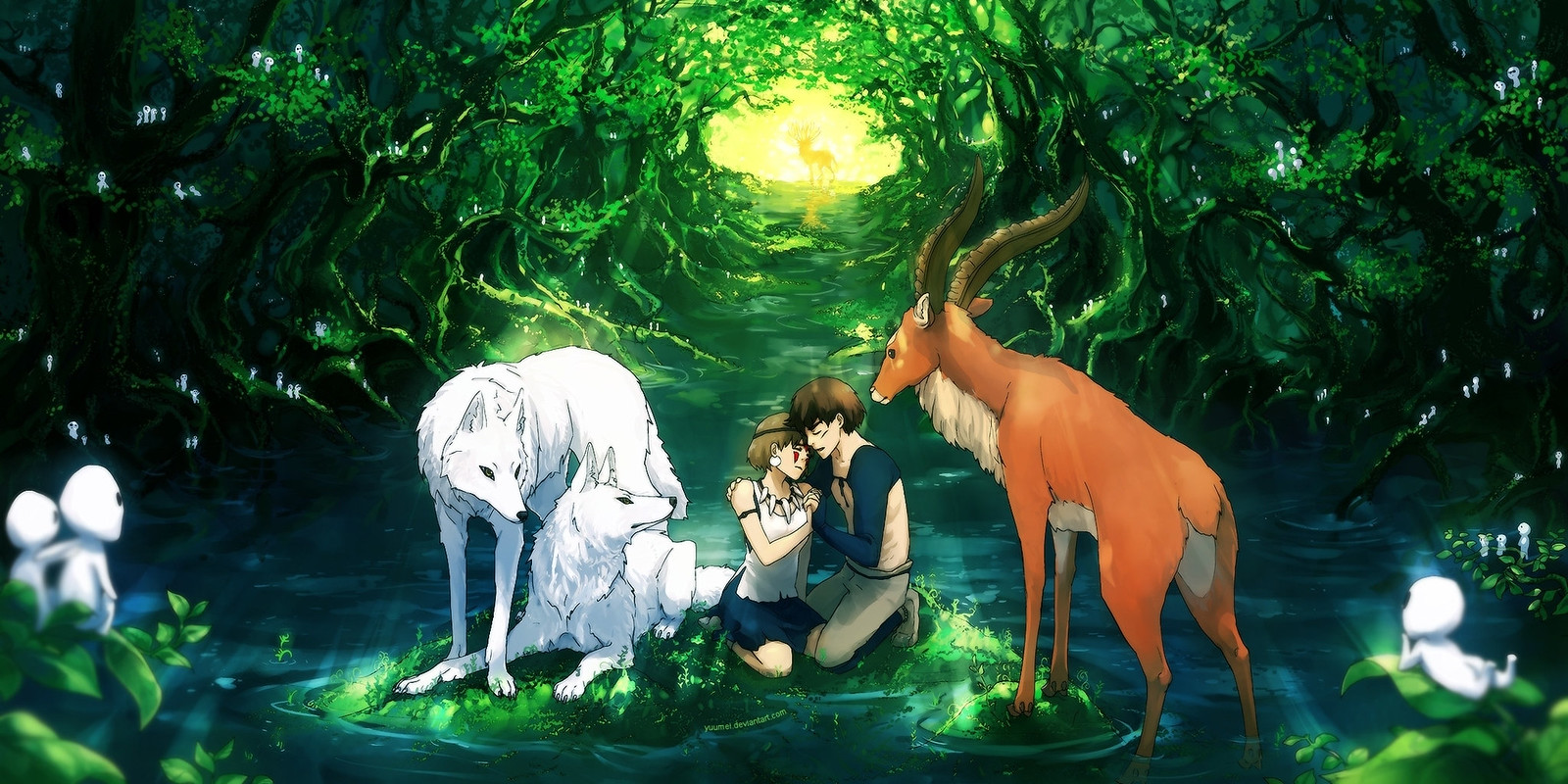 princess mononoke wallpaper