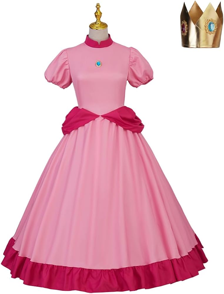 princess peach adult costume