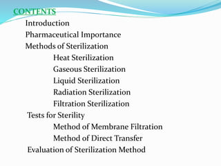 principles of sterilization ppt