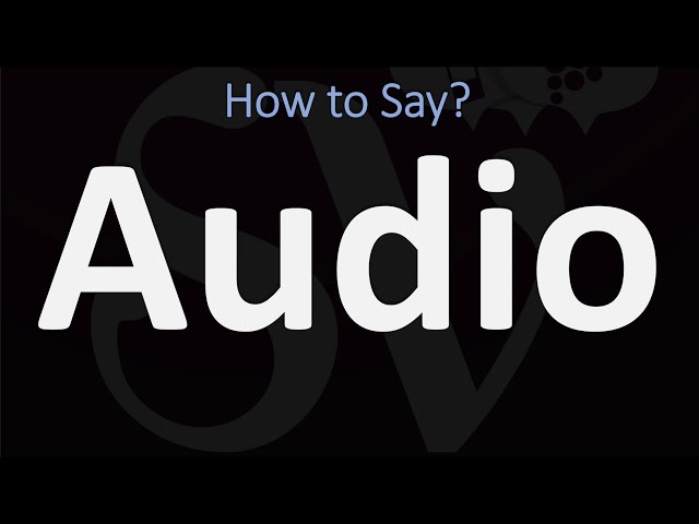 pronounce pronunciation audio