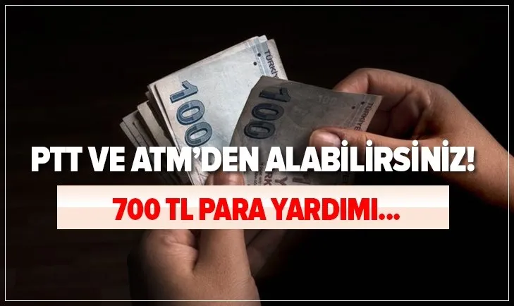 ptt 700 tl yardım başvurusu