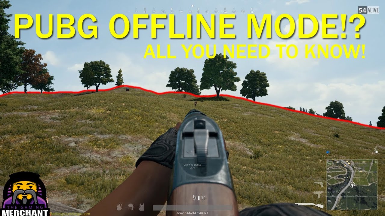 pubg offline mode