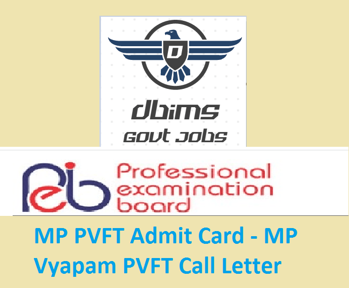 pvft admit card 2022