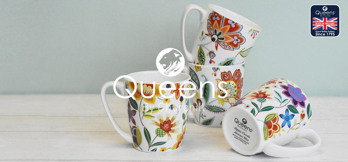 queens by churchill mugs