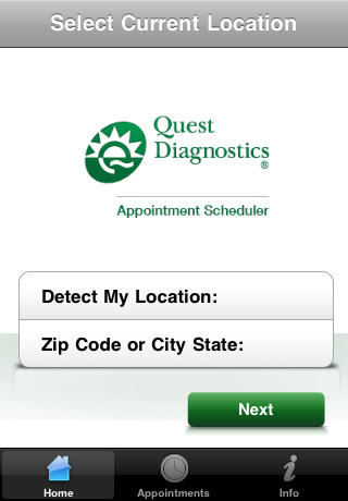 quest diagnostics appointment