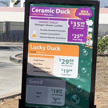 quick quack wash prices