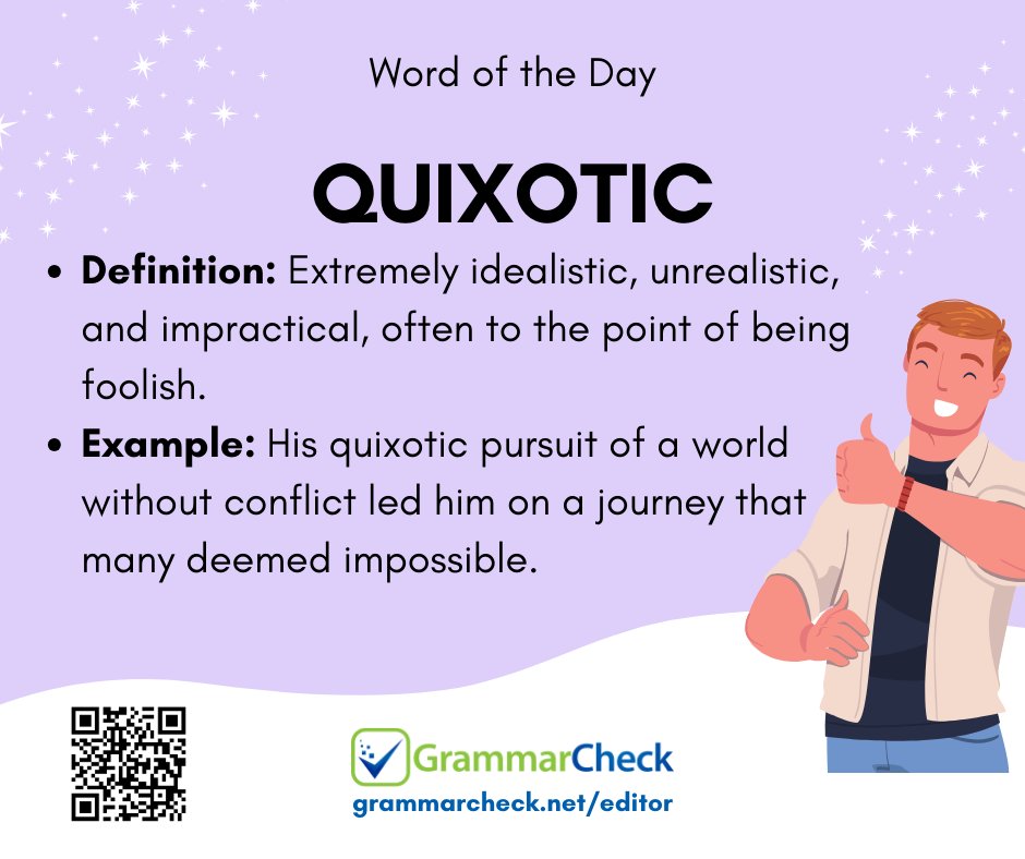 quixotic meaning