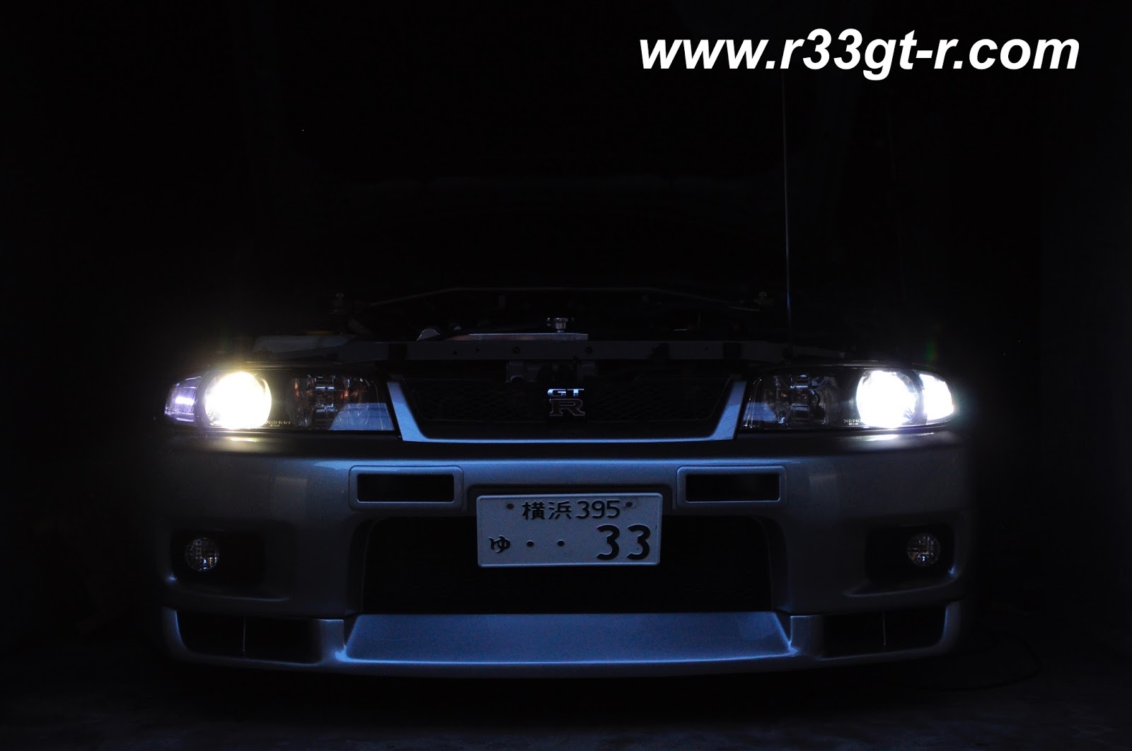 r33 front lights