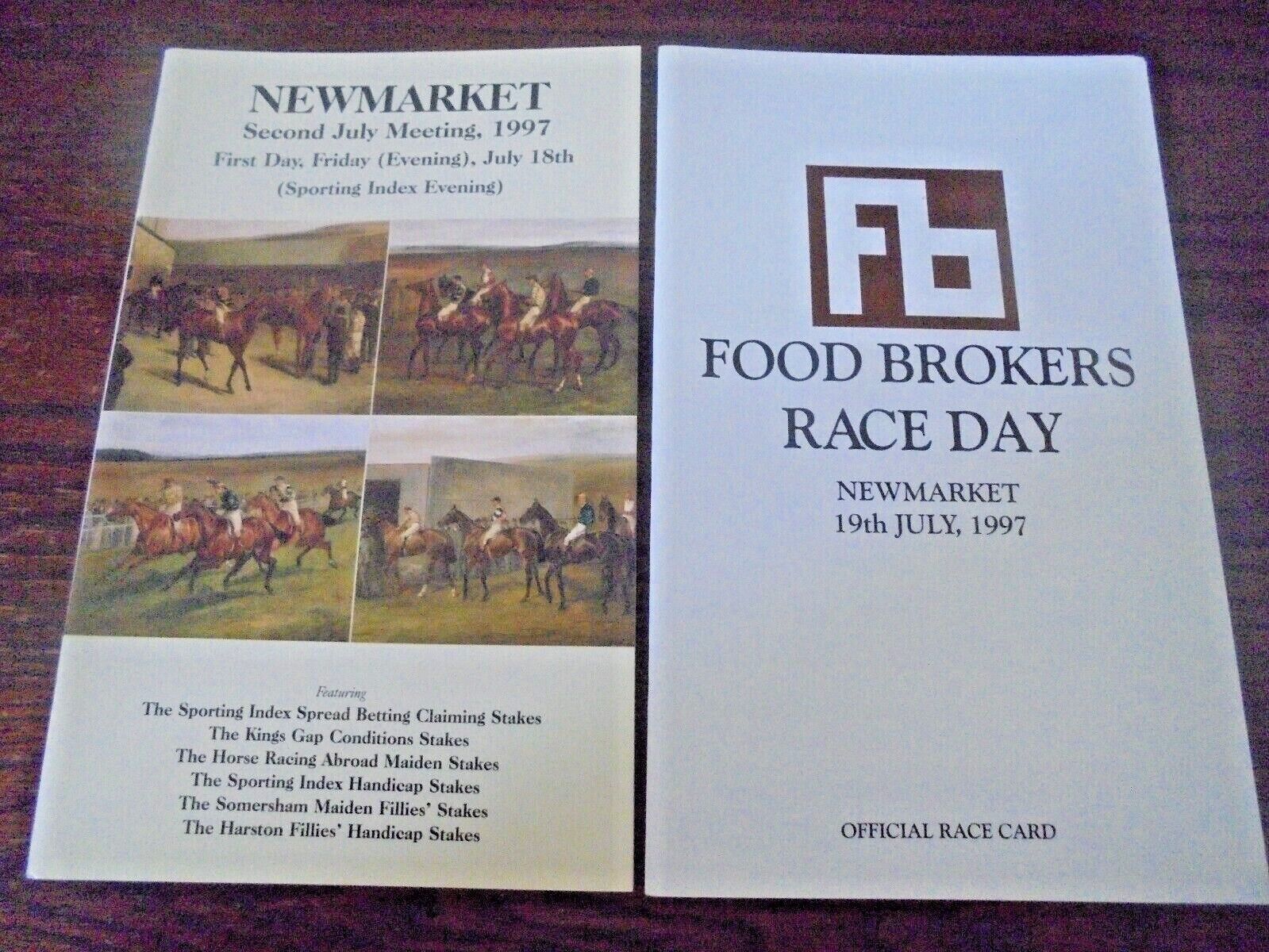 race card newmarket