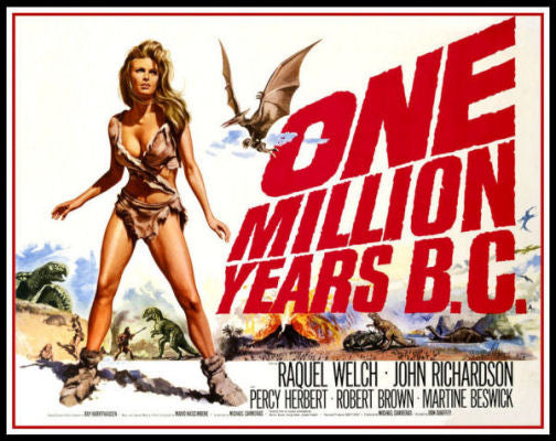 raquel welch one million years bc poster