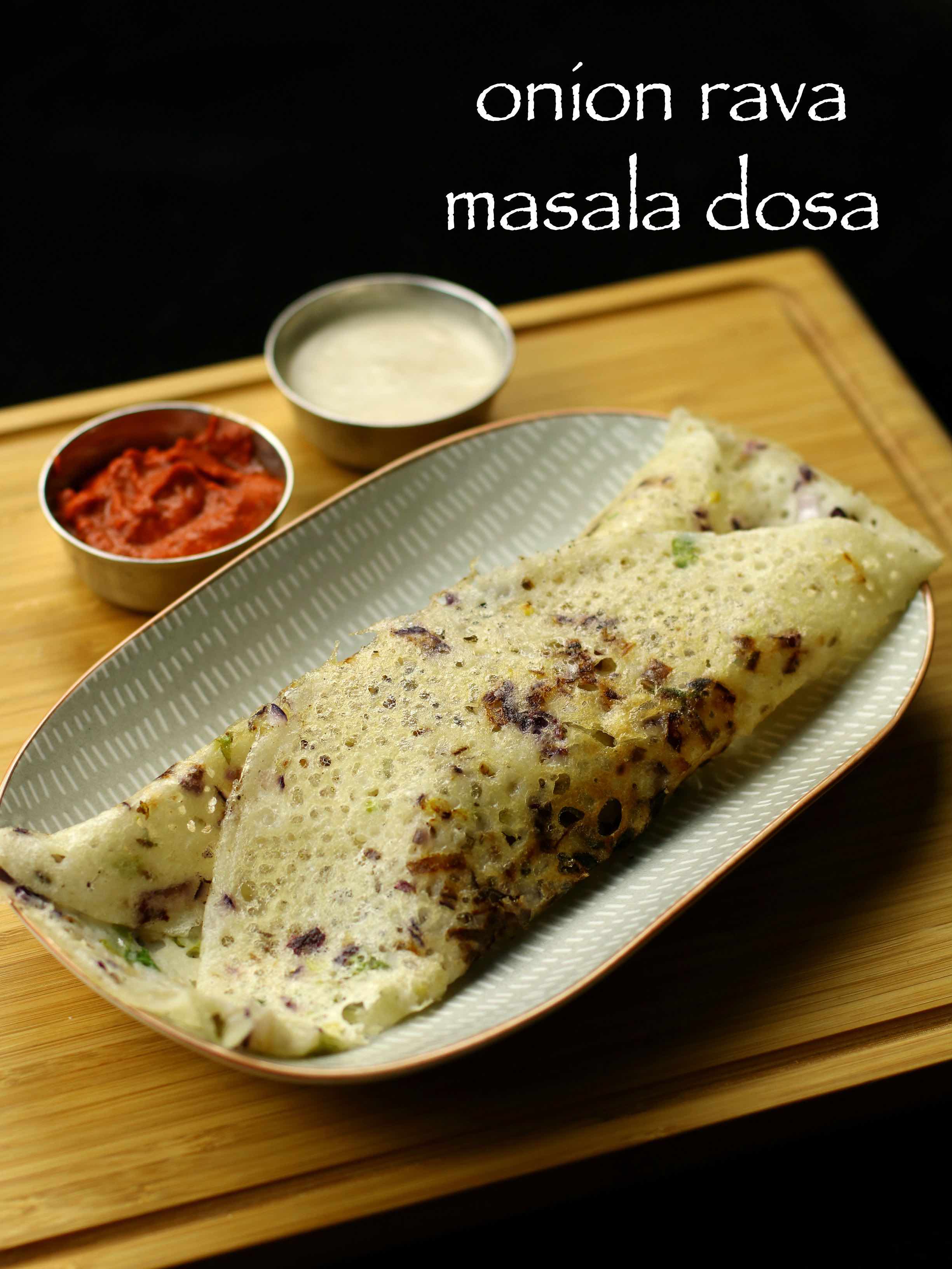 rava dosa recipe hebbars kitchen