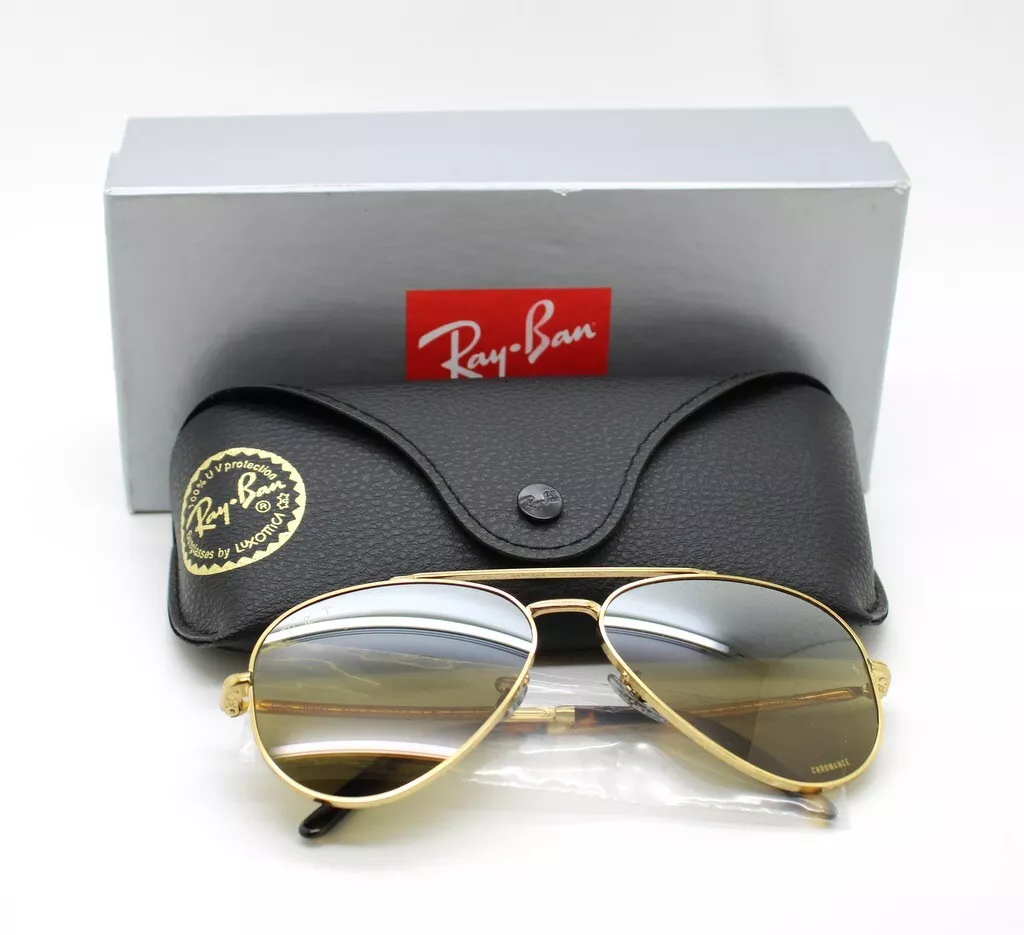 ray ban chromance aviator