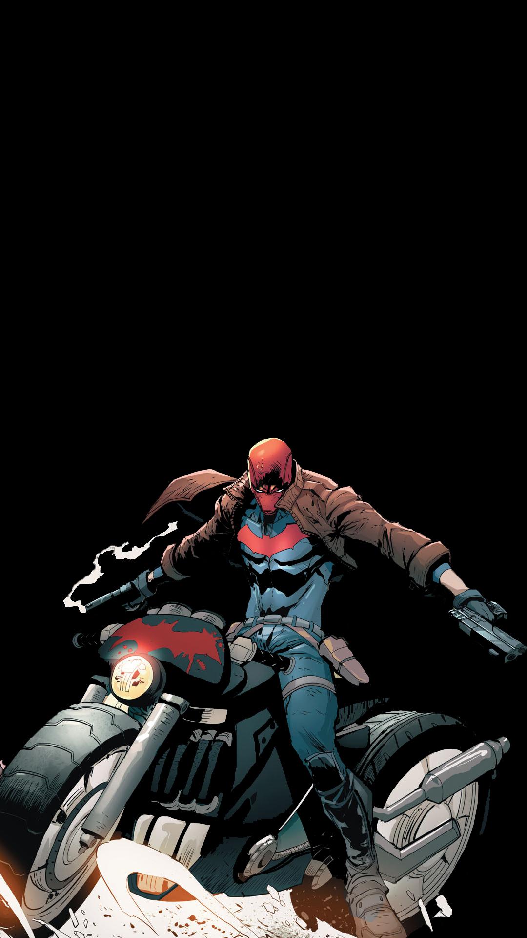 red hood wallpaper phone