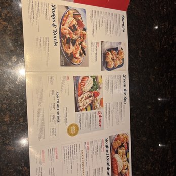 red lobster st peters menu