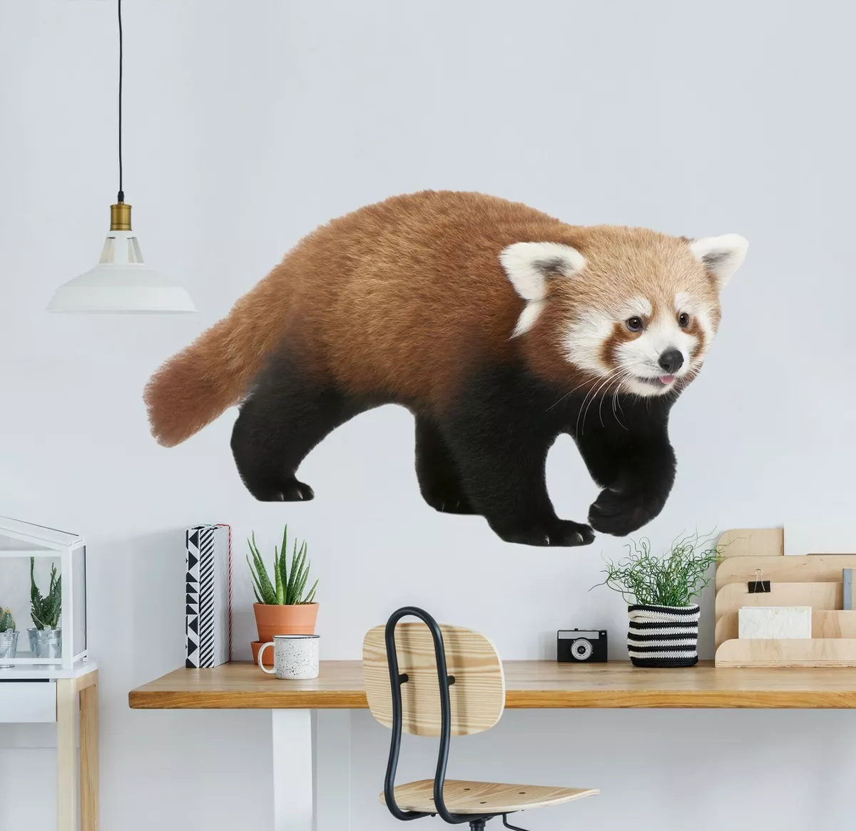 red panda wall stickers