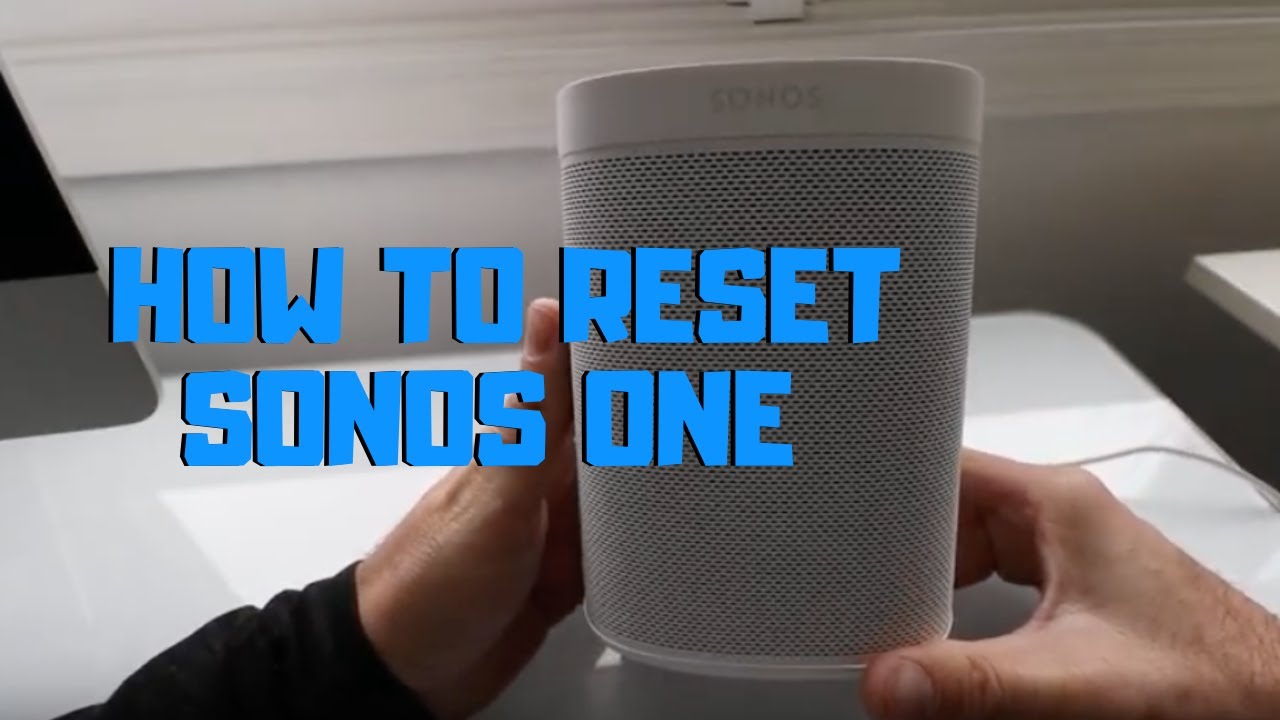 reset sonos