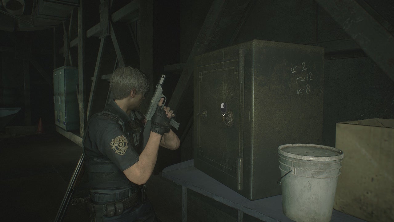 resident evil 2 remake sewer safe