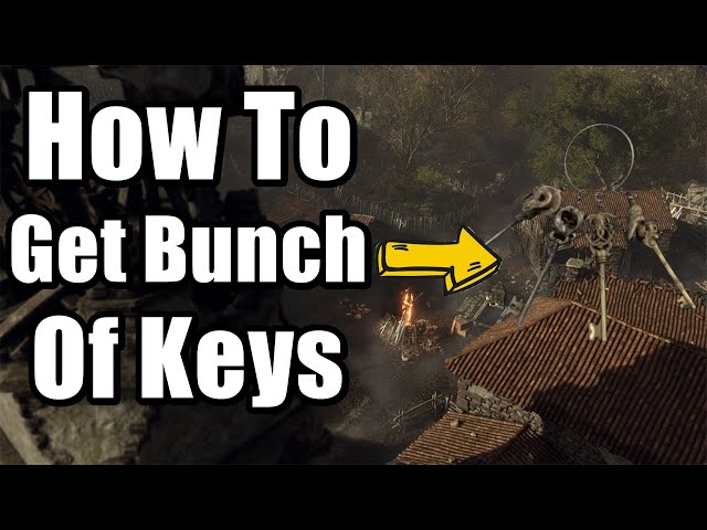 resident evil 4 remake bunch of keys