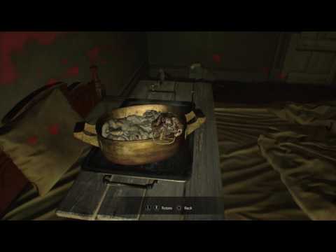 resident evil 7 bedroom rats